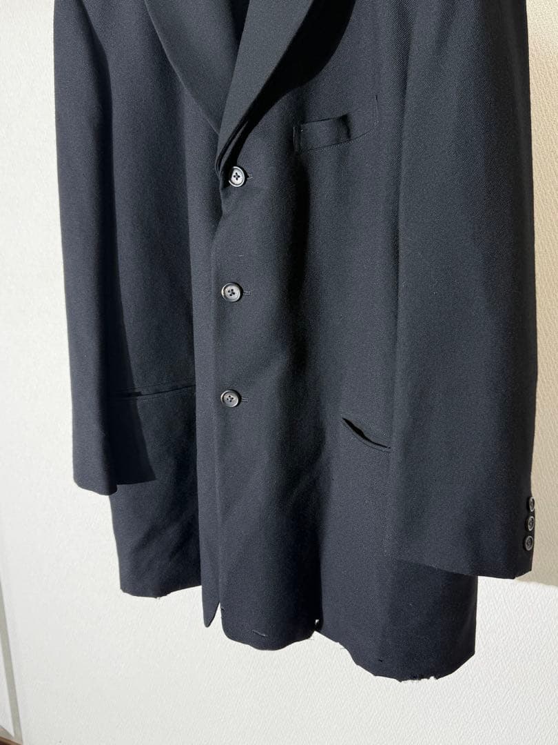 ヨウジヤマモトプールオム 94aw 2重襟 テーラードジャケット