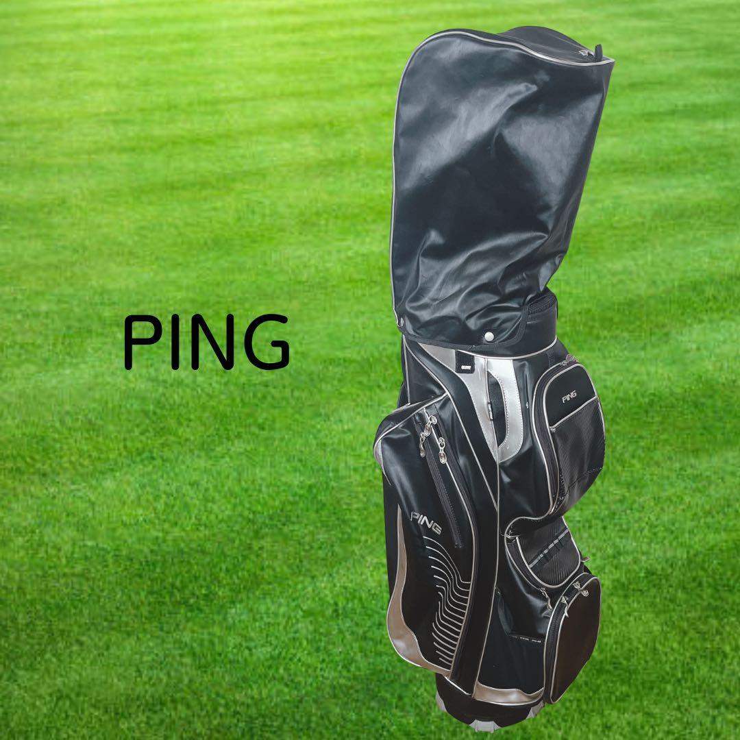 K215 美品 PING ピン TRAVERSEトラバース キャディバッグ