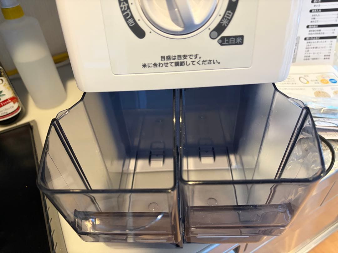 象印 精米機 つきたて風味 ホワイト BR-WB10-WA