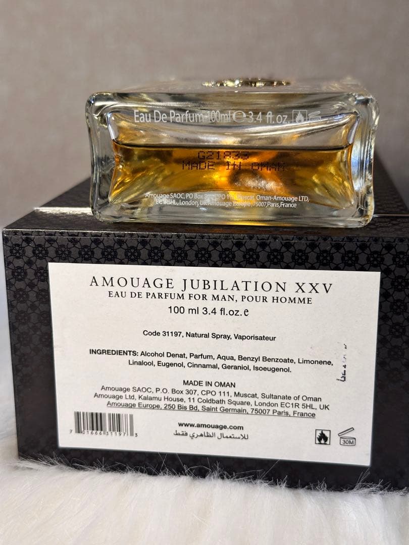 香水(ユニセックス) Amouage Jubilation XXV