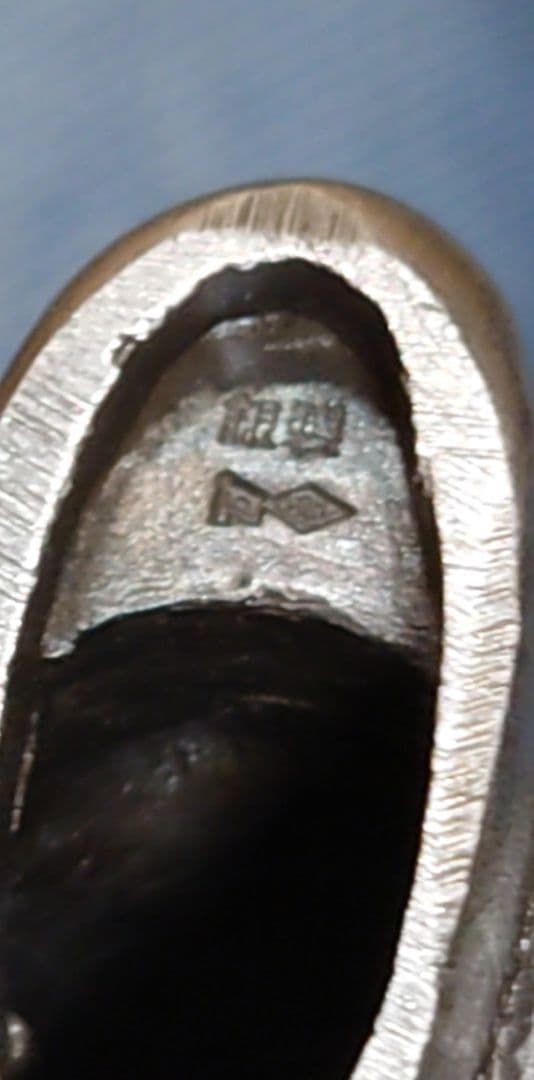 銀製　シルバー925 高村光雲刀　聖徳太子像　1043g