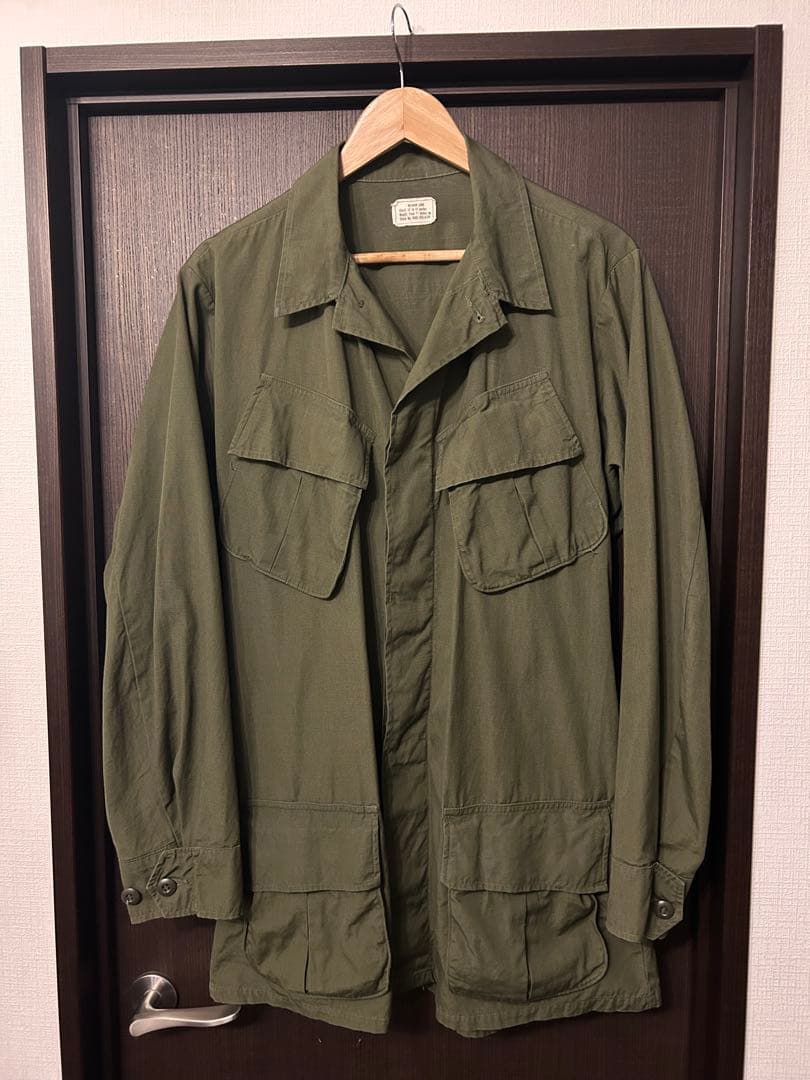 【軍物】ジャングルファティーグ　ジャケット　60s 70s