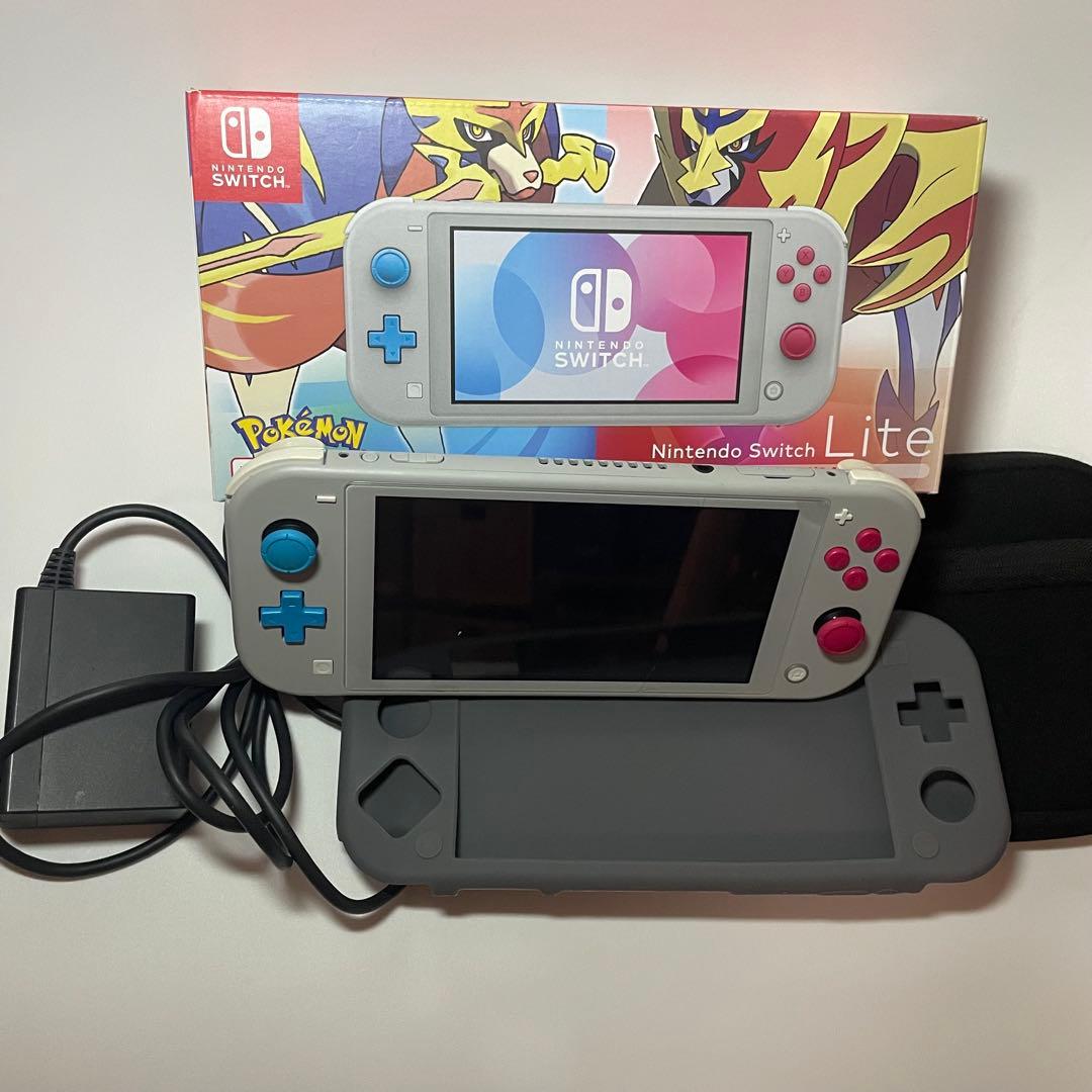 Nintendo Switch Lite ザシアン・ザマゼンタ　ポケモンデザイン