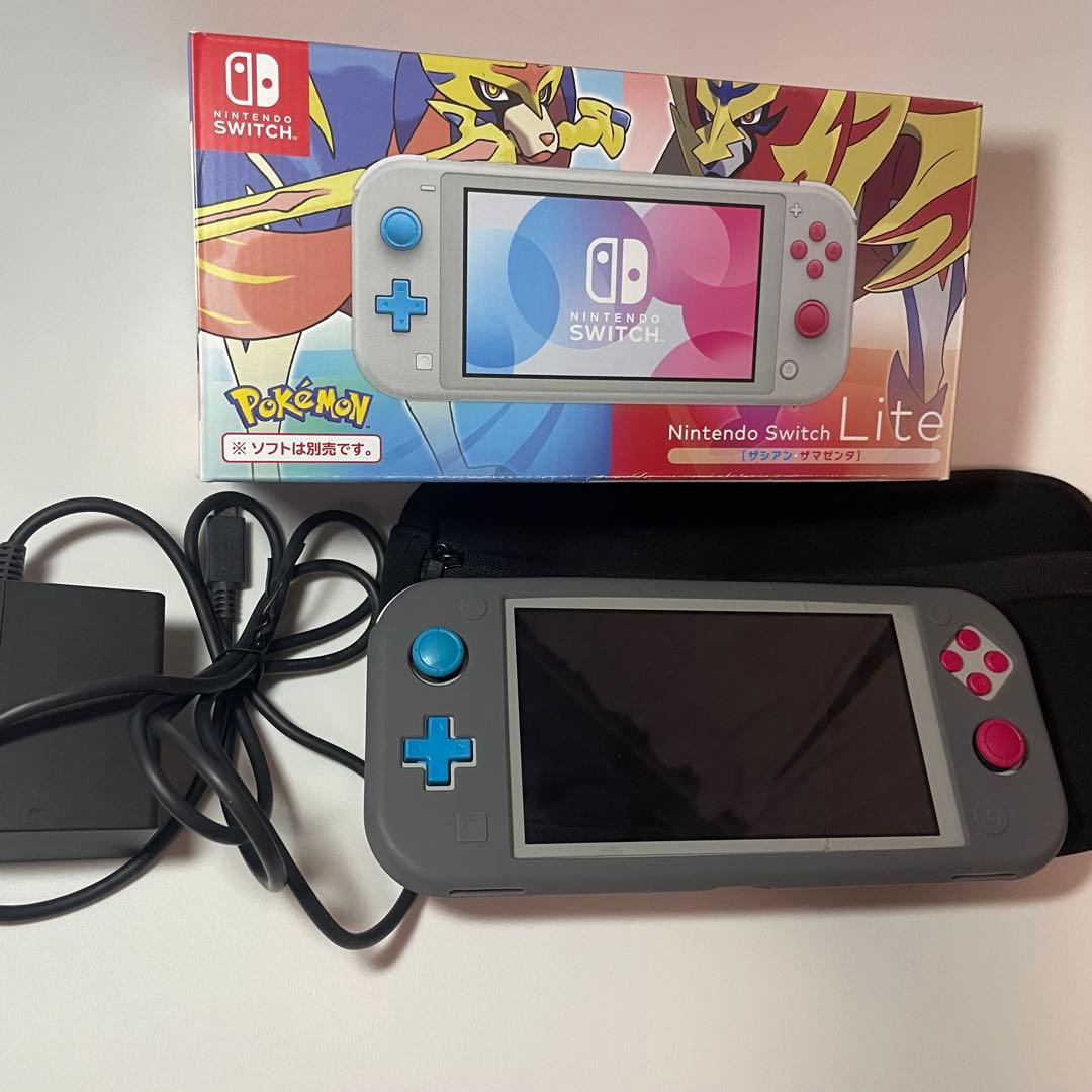 Nintendo Switch Lite ザシアン・ザマゼンタ　ポケモンデザイン