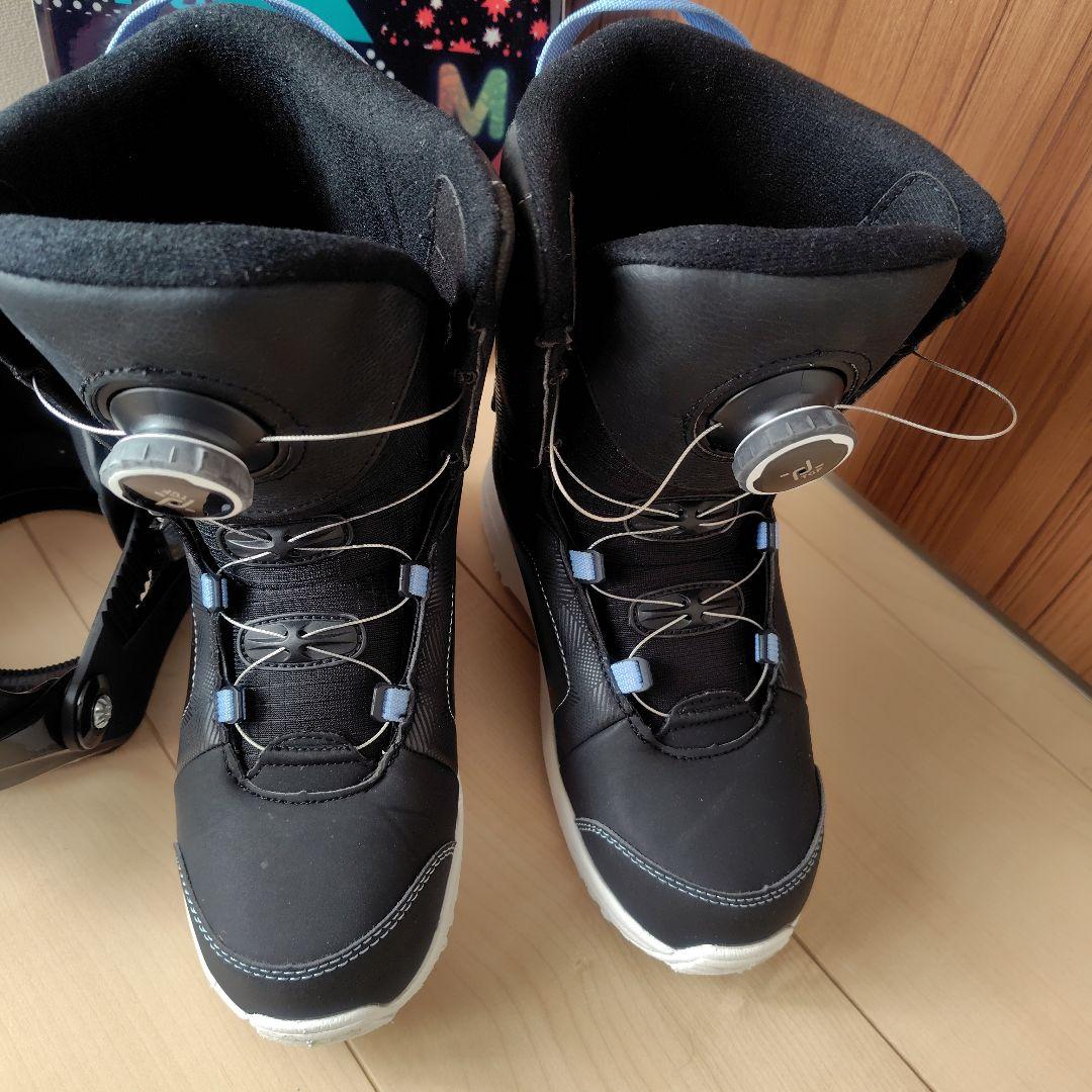 キッズスノーボード ビンディング・ブーツ3点セット