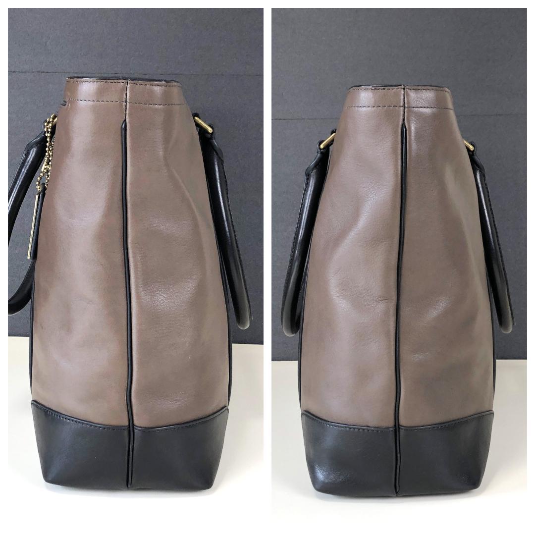 ✨美品♣コーチ☆ブリーカー◆2WAY♡ビジネスバッグ★上質レザー◇大容量☆A4可