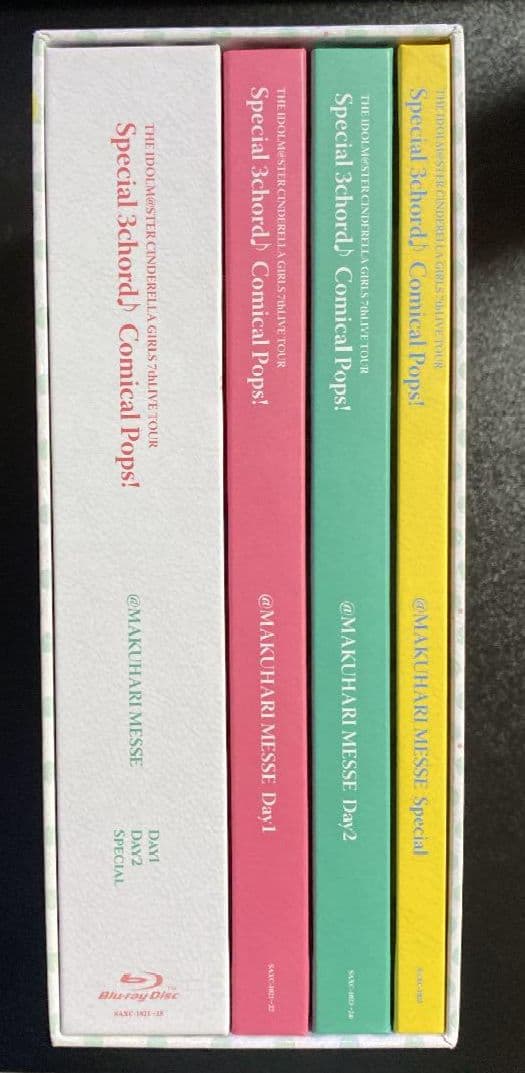 シンデレラガールズ　7th Live comical pops Blu-ray