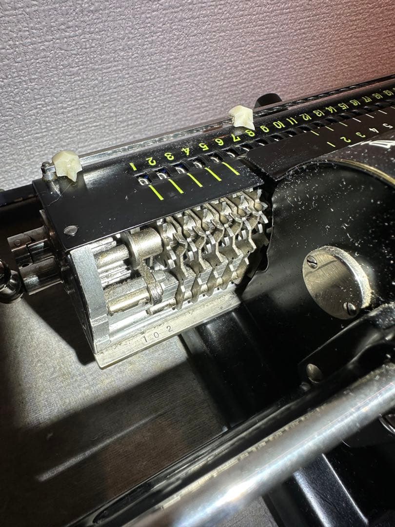 タイガー計算器　機械式計算器　外箱付き