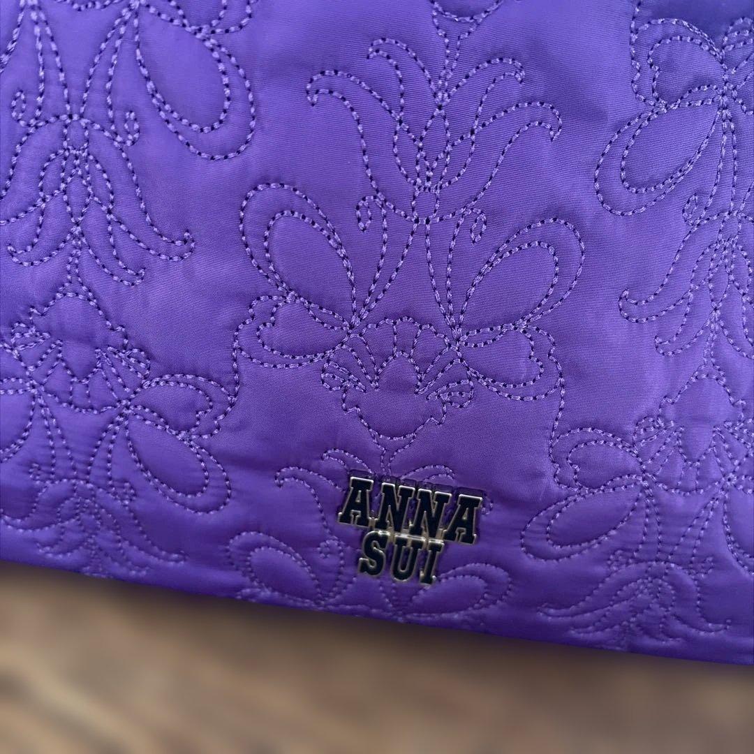 お値下げANNA SUI パープル ショルダーバッグ
