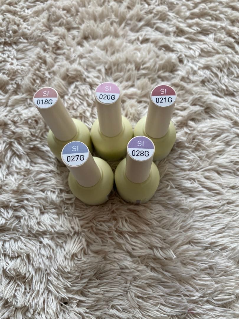 my&bee シルキーマグ　5色セット　　マグネットジェル