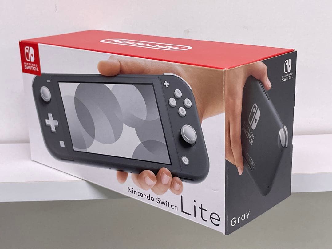 [美品] Nintendo switch Lite 本体 グレー 2024年製