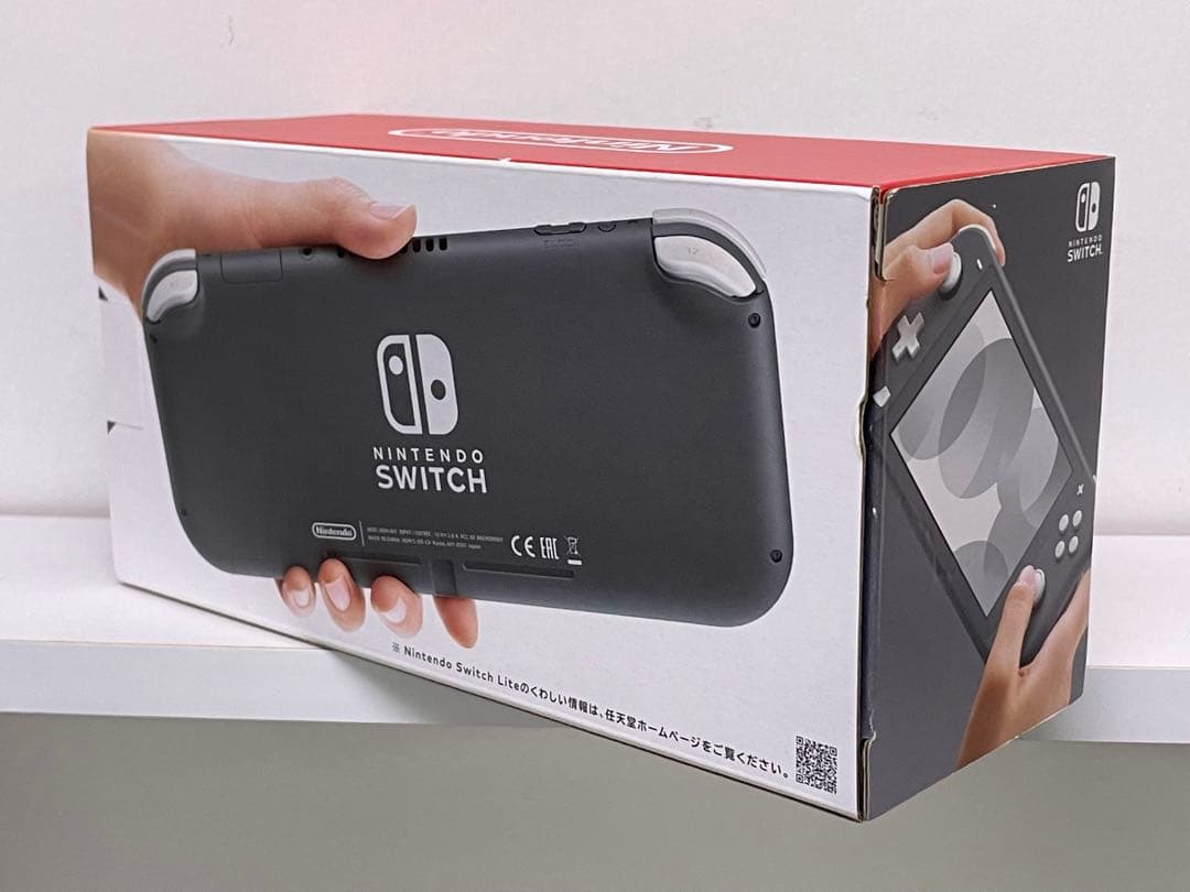 [美品] Nintendo switch Lite 本体 グレー 2024年製