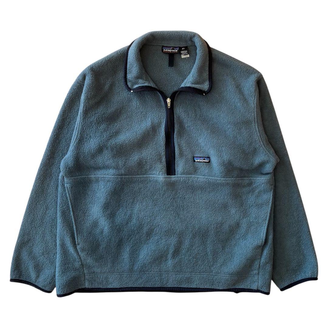 希少色 90s Patagonia マースピアル パタゴニア スナップT 水色