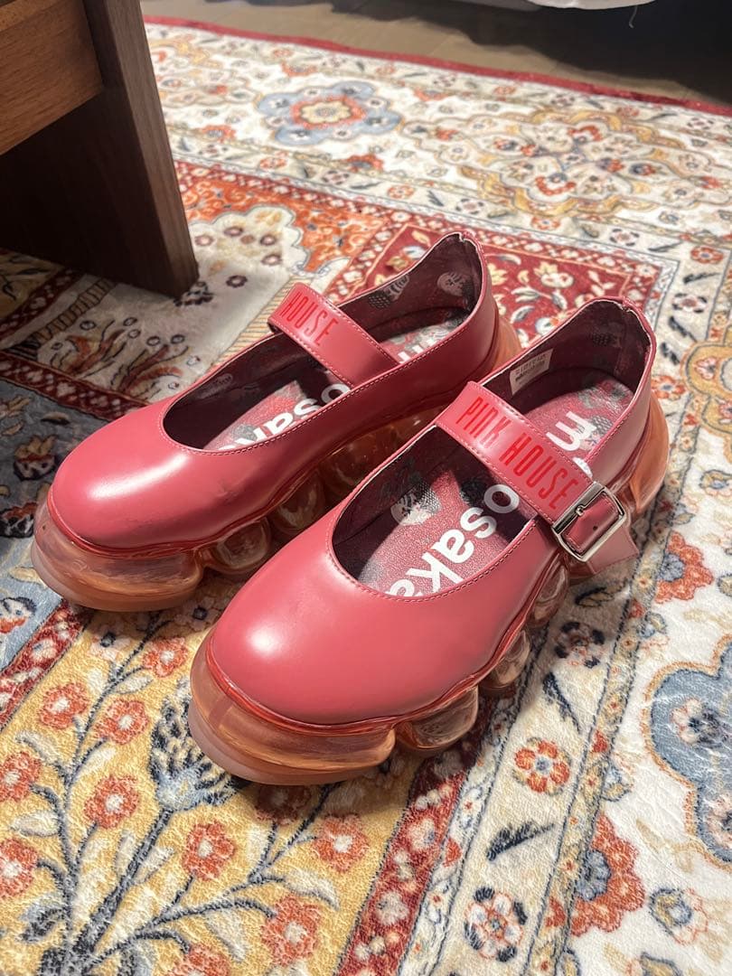 ミキオサカベ ピンクハウス コラボ メリージェーン