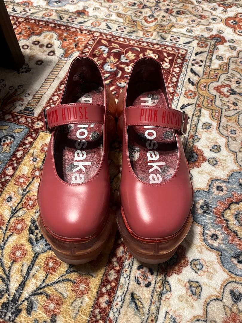 ミキオサカベ ピンクハウス コラボ メリージェーン