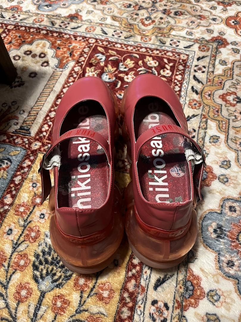 ミキオサカベ ピンクハウス コラボ メリージェーン