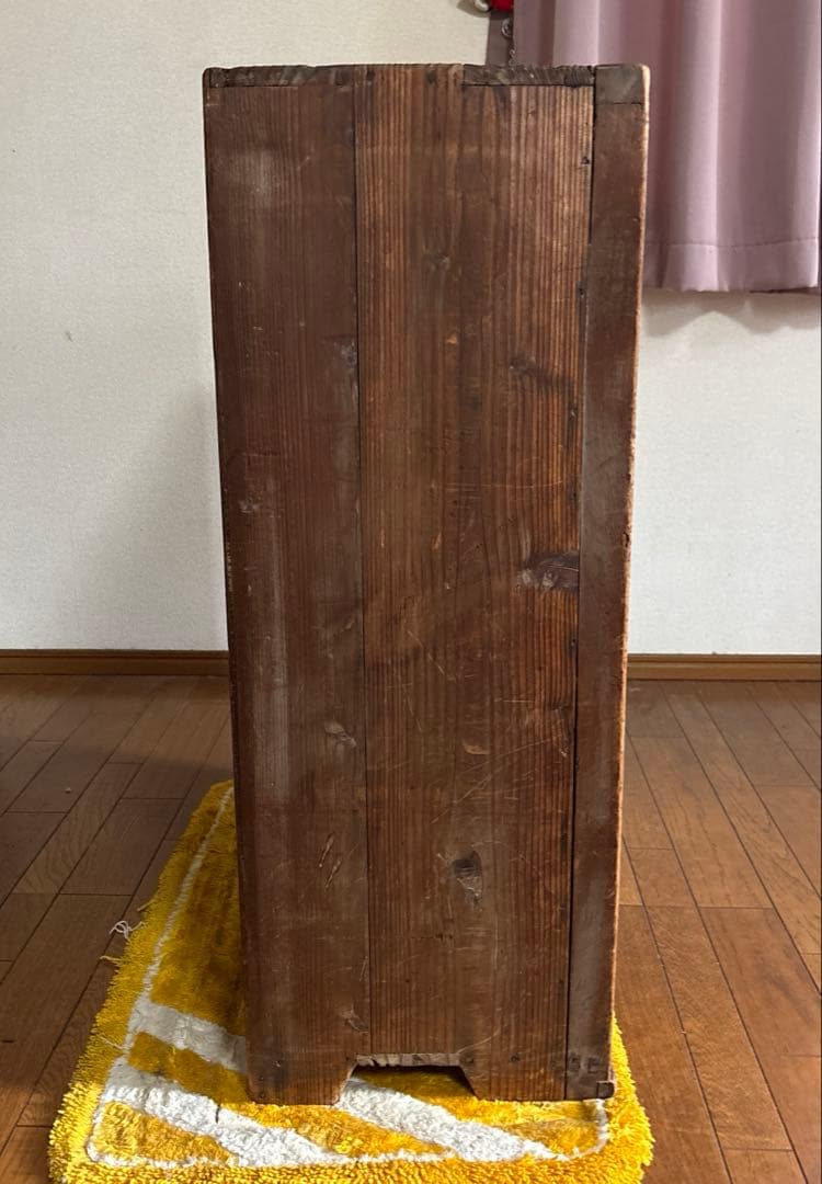古家具　収納庫　下駄箱　古道具　アンティーク　昭和レトロ