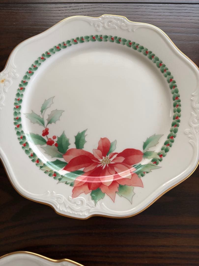 ノリタケ Christmas Memories クリスマスプレート 5枚