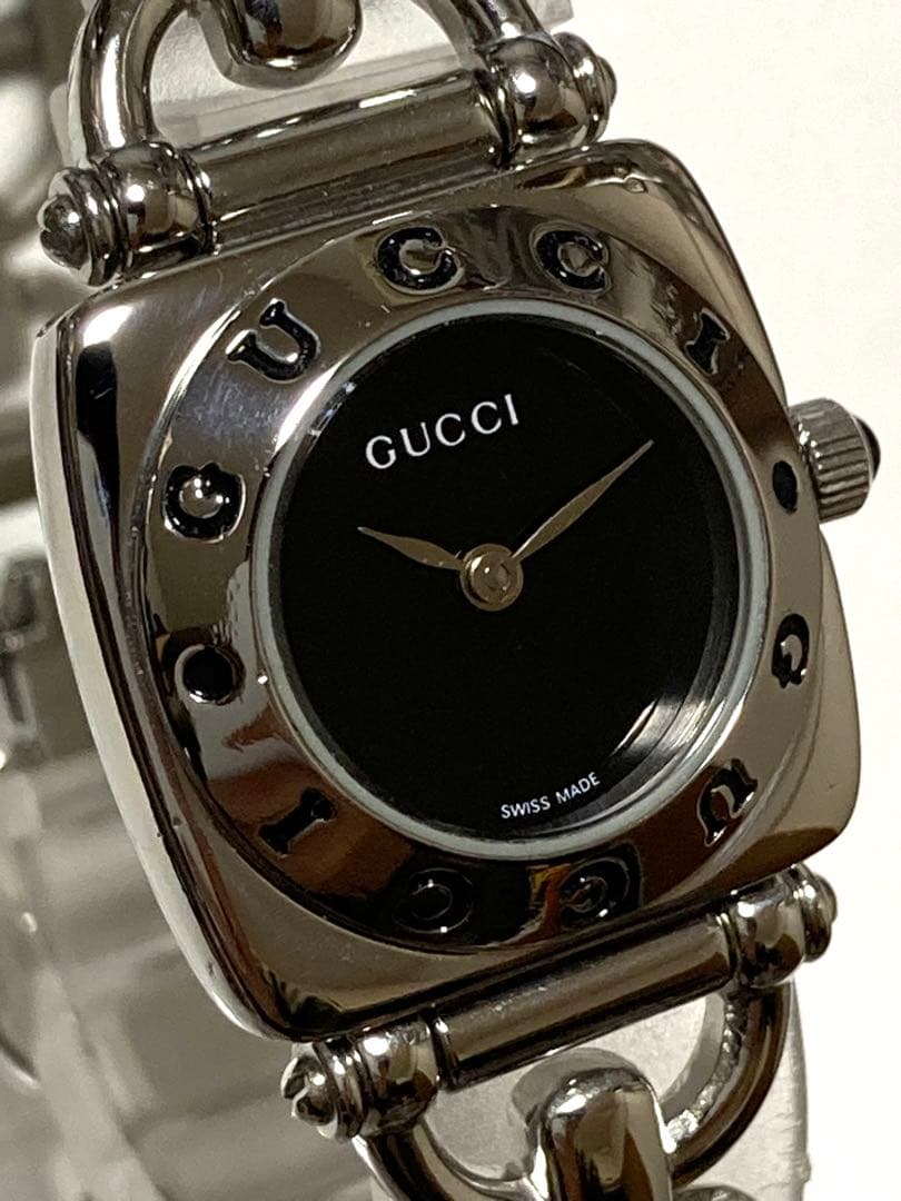 美品！　GUCCI グッチ　ホースビット　アクセサリー　レディース腕時計