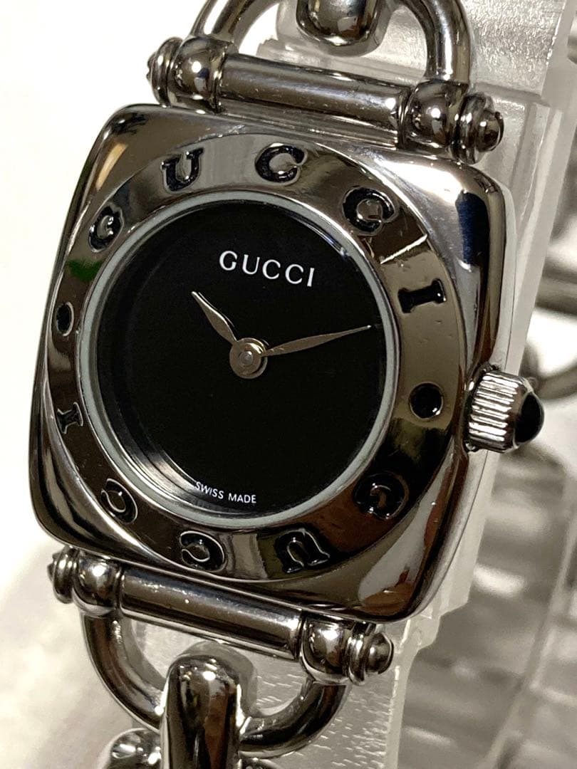 美品！　GUCCI グッチ　ホースビット　アクセサリー　レディース腕時計