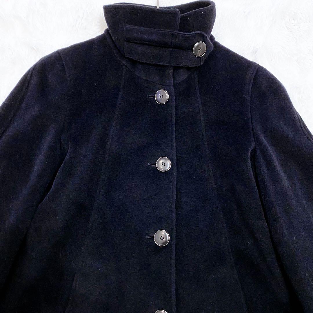 【極希少】アルマーニコレツォーニ チェスターコート アンゴラ カシミヤ 38