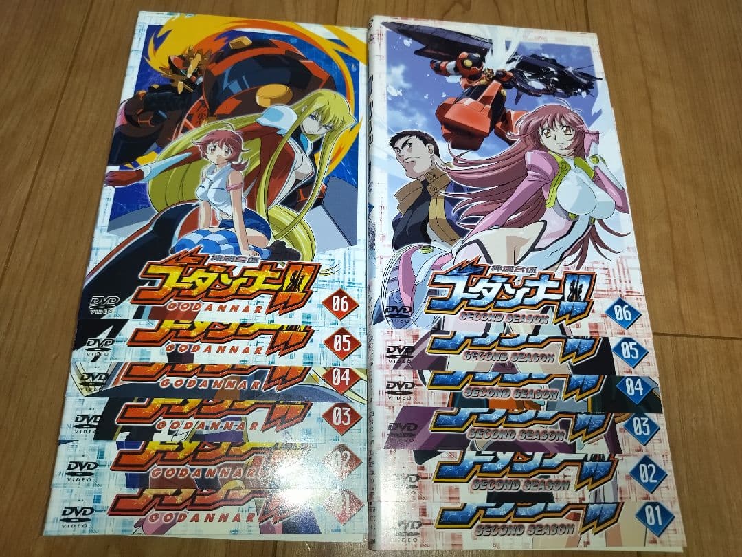神魂合体 ゴーダンナー!!+セカンドシーズン DVD全巻完結セット