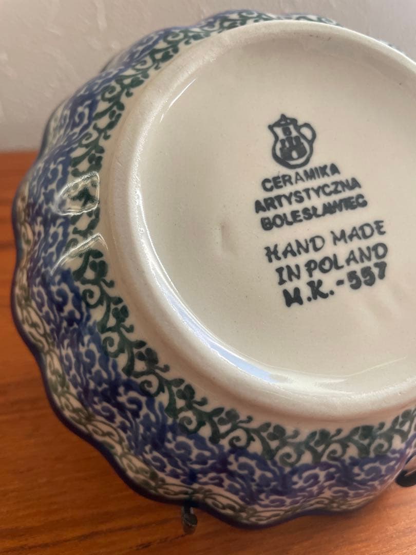 ポーリッシュポタリー Polish Pottery / ボウル / 3枚セット