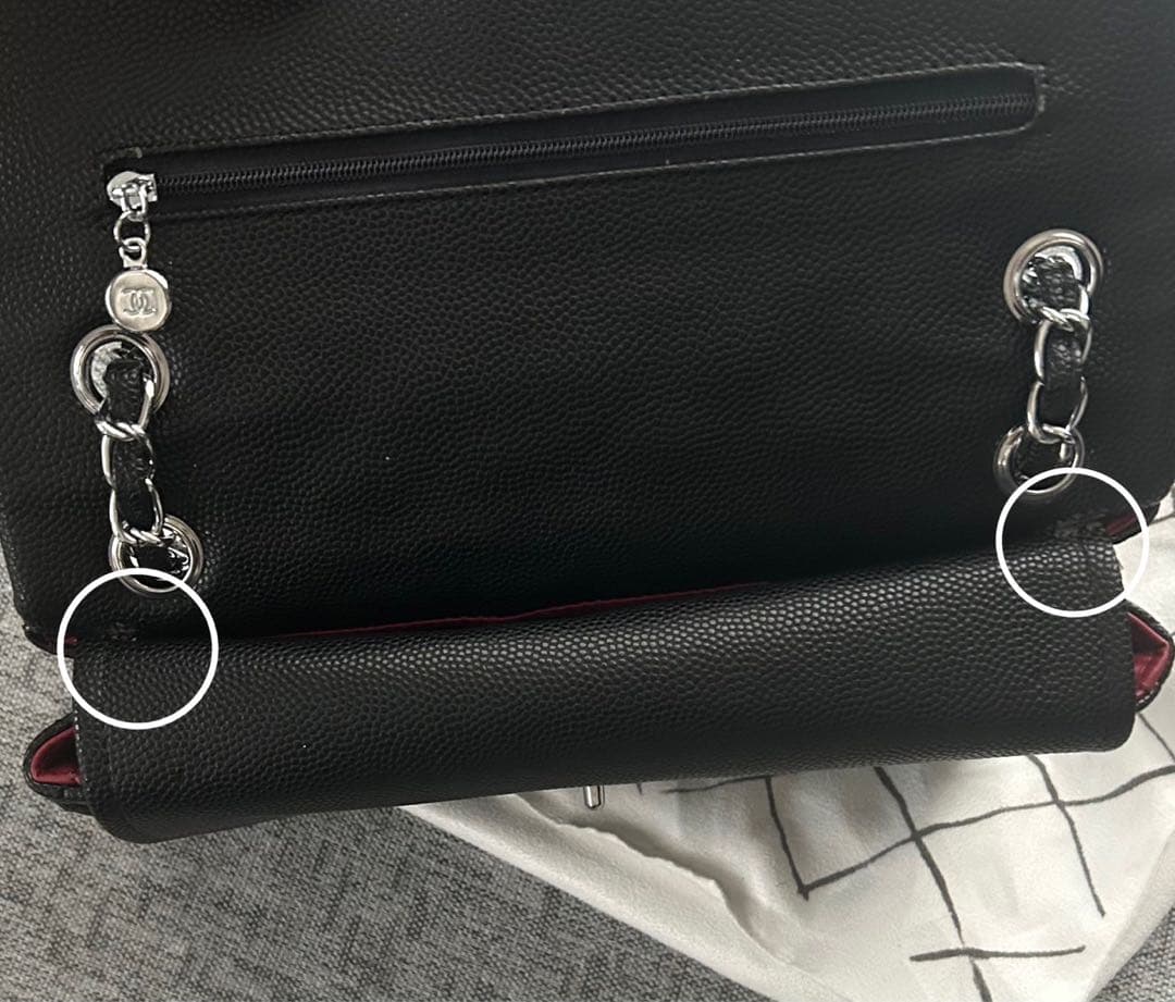 訳あり CHANEL ノベルティチェーンバック