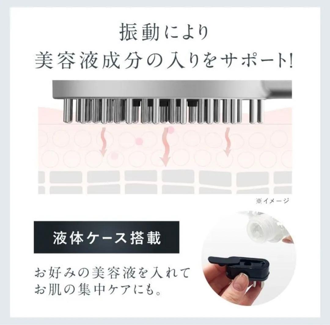 ニップラックスEMS 頭皮＆フェイス リフトケアブラシ NP-ELB23SV