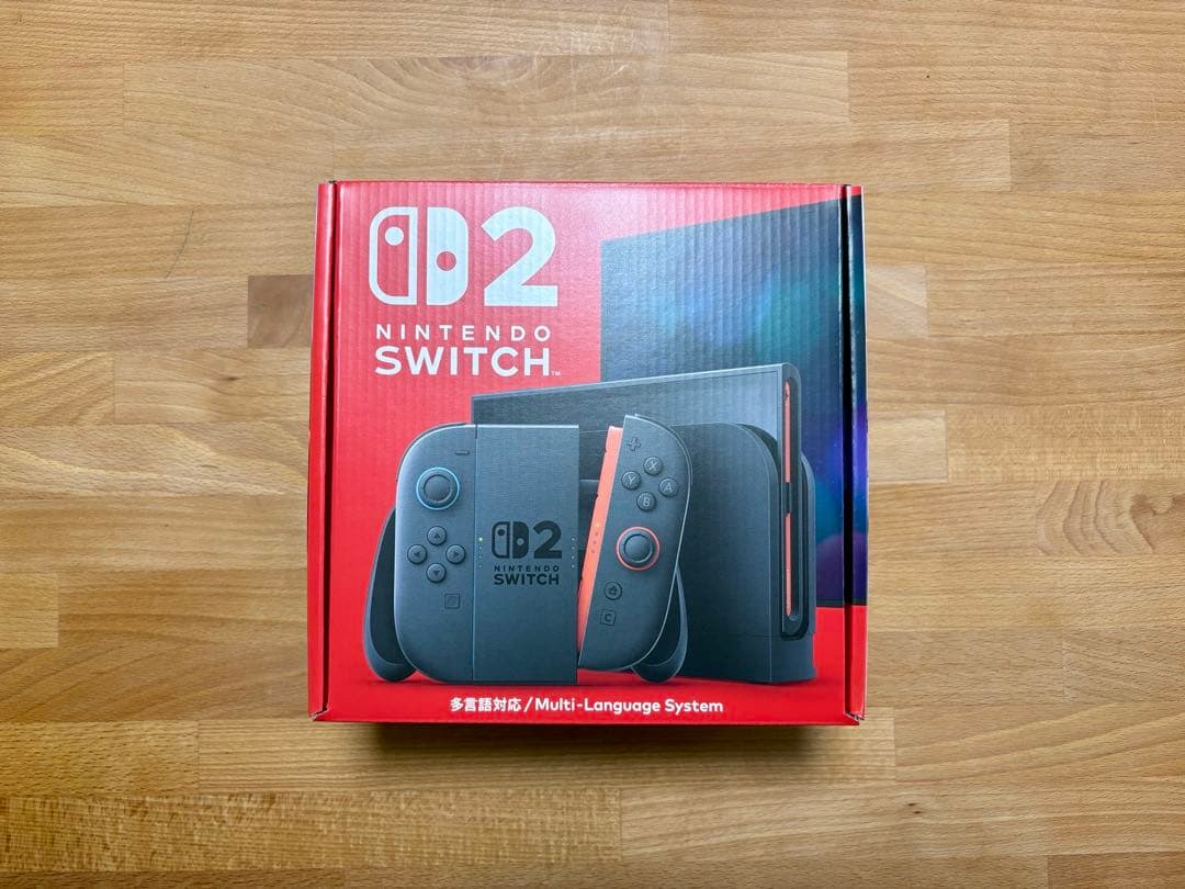 【新品未開封】Nintendo Switch 2 本体 多言語版　即日発送