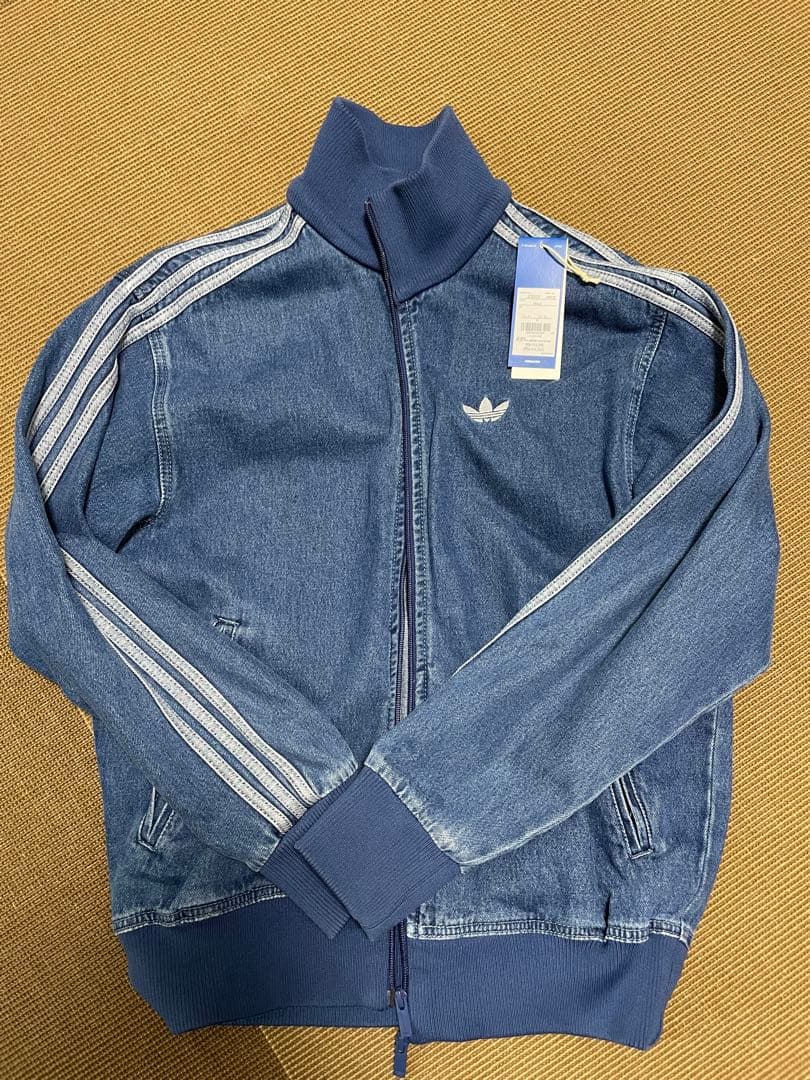 正規品 adidas アディカラー デニム ファイヤーバード トラックトップ M