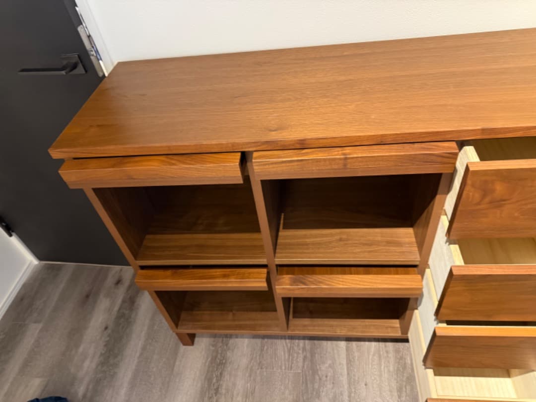 高野木工　レッチェ 105マガジンラック ウォルナット