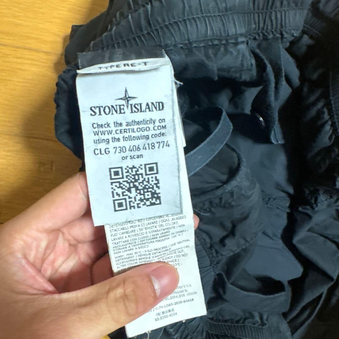 Stone カーゴパンツ 黒