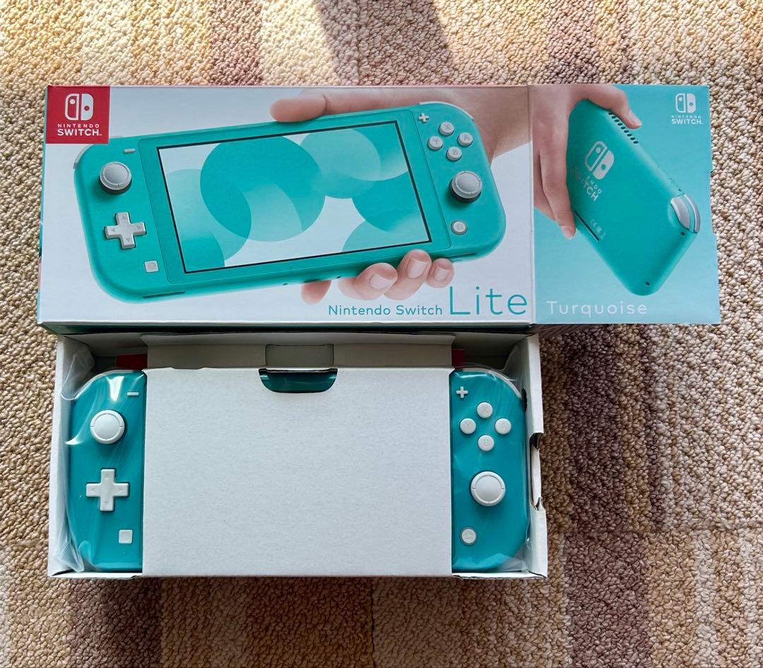 新品未使用 Nintendo Switch Lite ターコイズ 付属品あり
