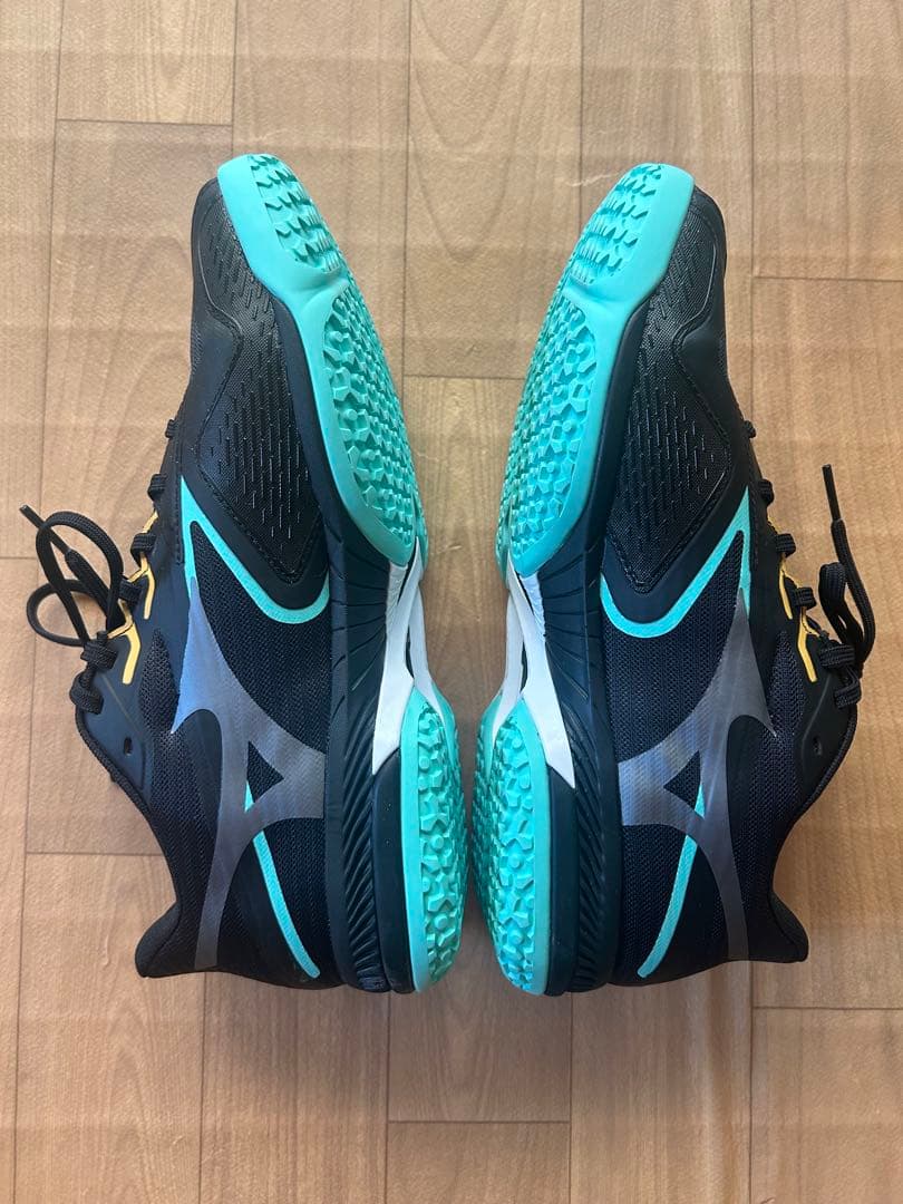 ミズノ テニスシューズウエーブエクシード6 WIDE OC 61GB251309