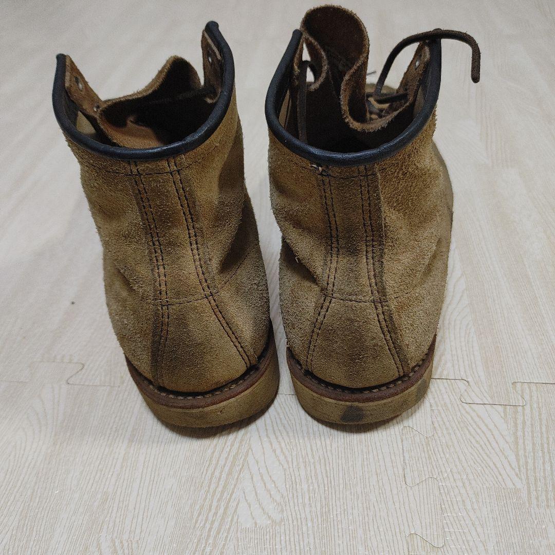 REDWING　ブラウン スエード ワークブーツ