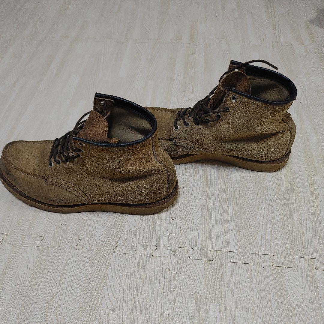 REDWING　ブラウン スエード ワークブーツ