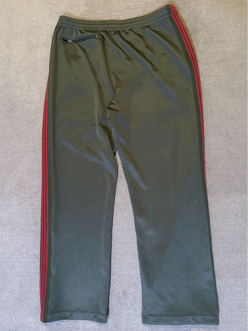 N*P様 needles×UNIONコラボ　トラックパンツ　オリーブグリーン