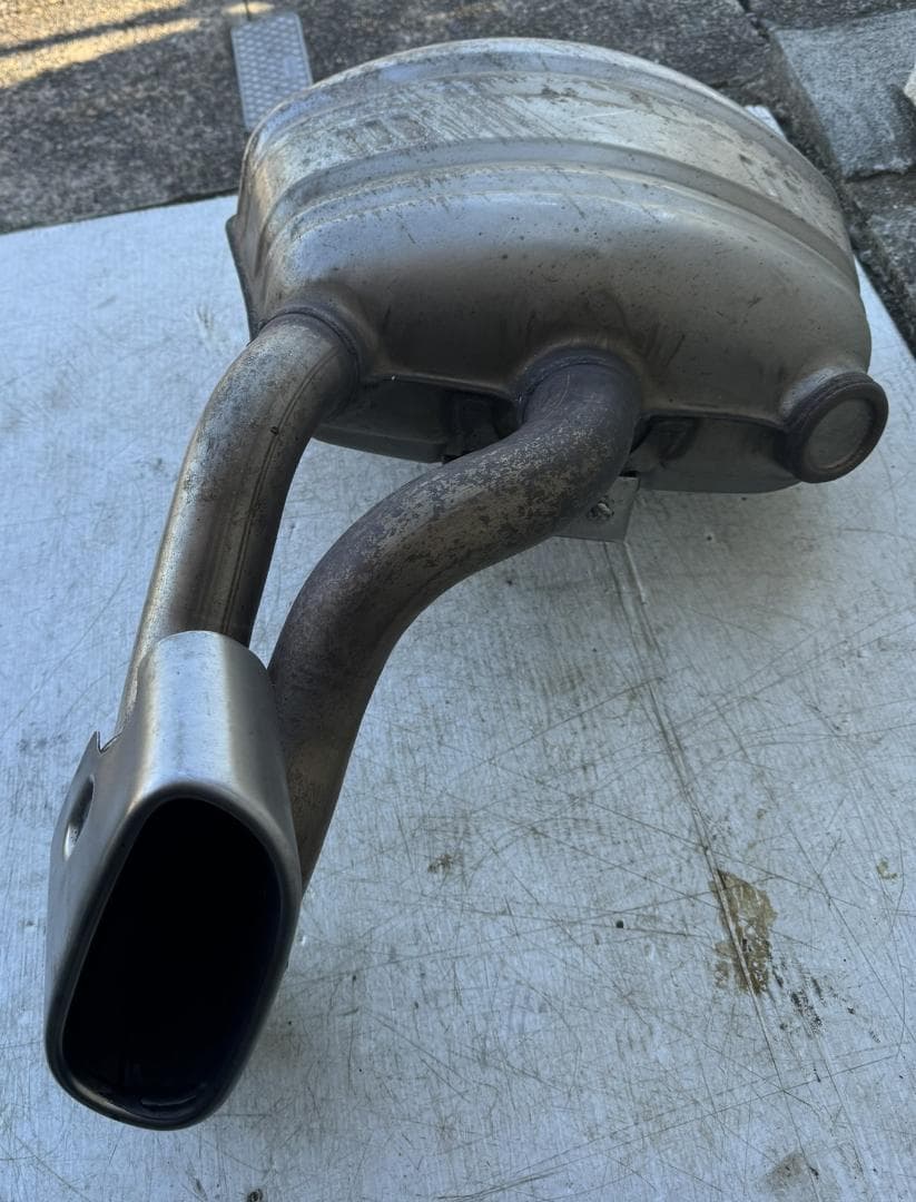 値下げ　ポルシェ911 997 後期　カレラ　純正マフラー