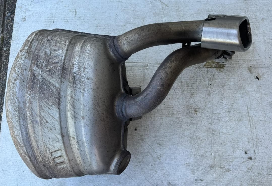 値下げ　ポルシェ911 997 後期　カレラ　純正マフラー
