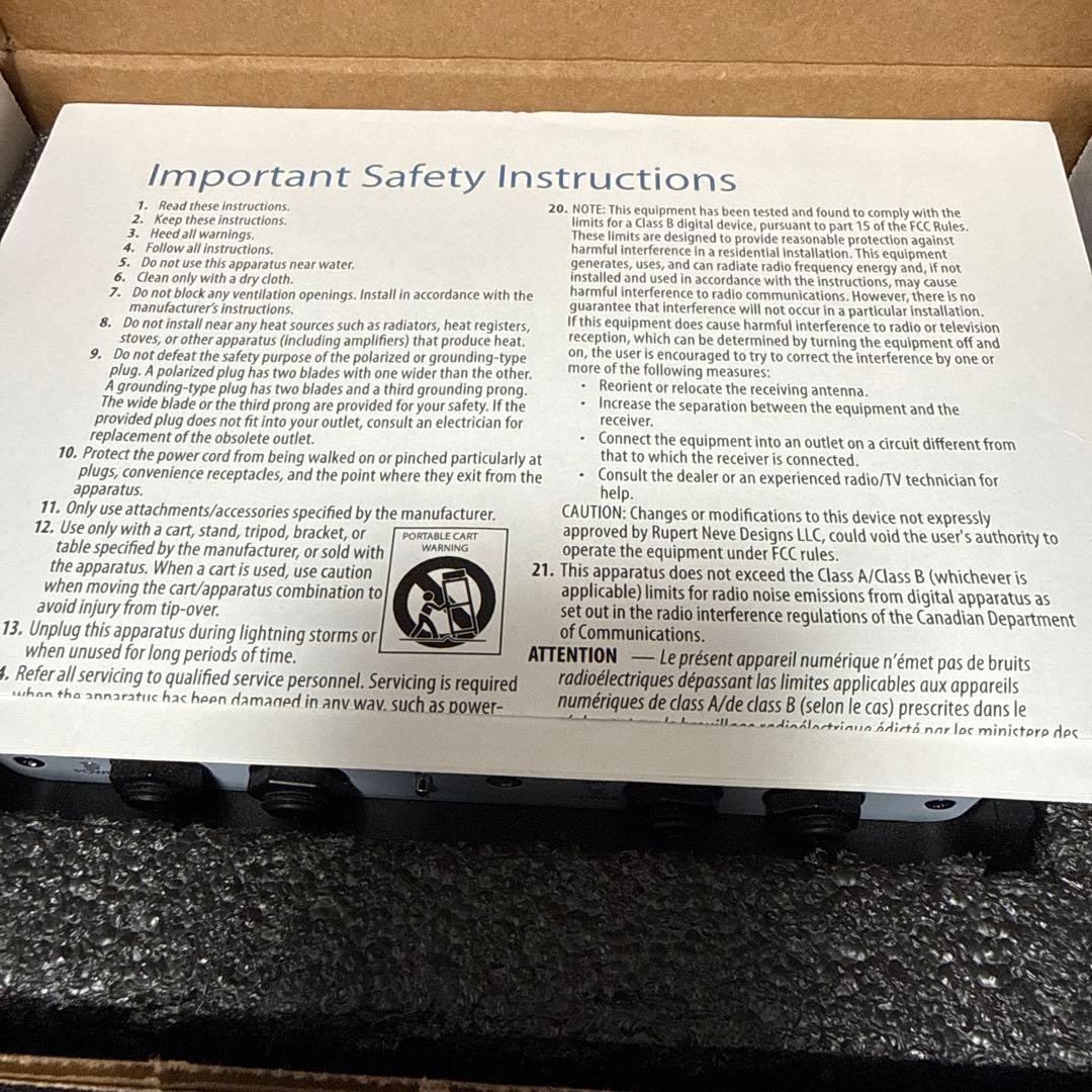 Rupert Neve Designs RNDI-S ステレオDI