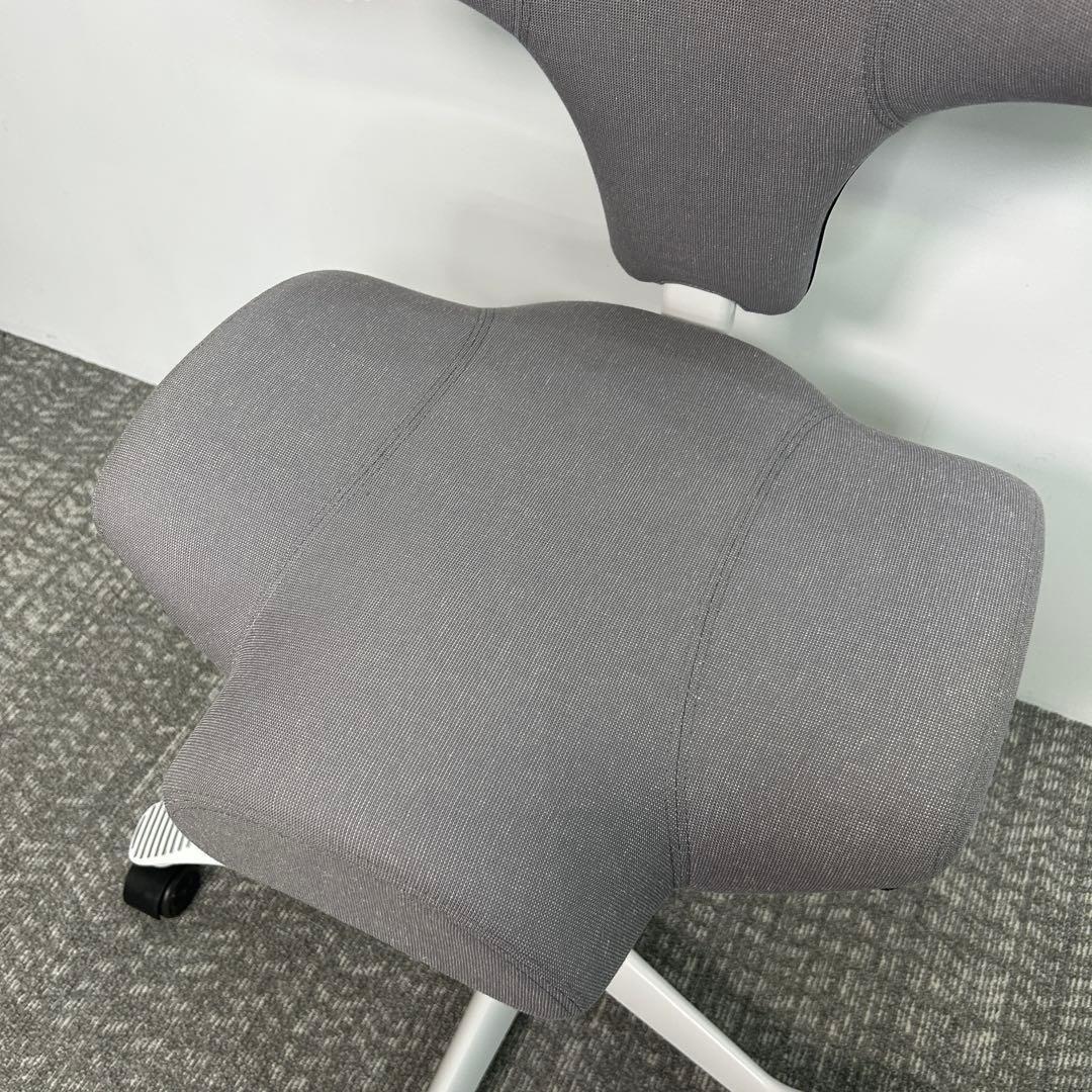 【G】オフィスチェア HAG Capisco ホーグ カピスコ 布張 グレー