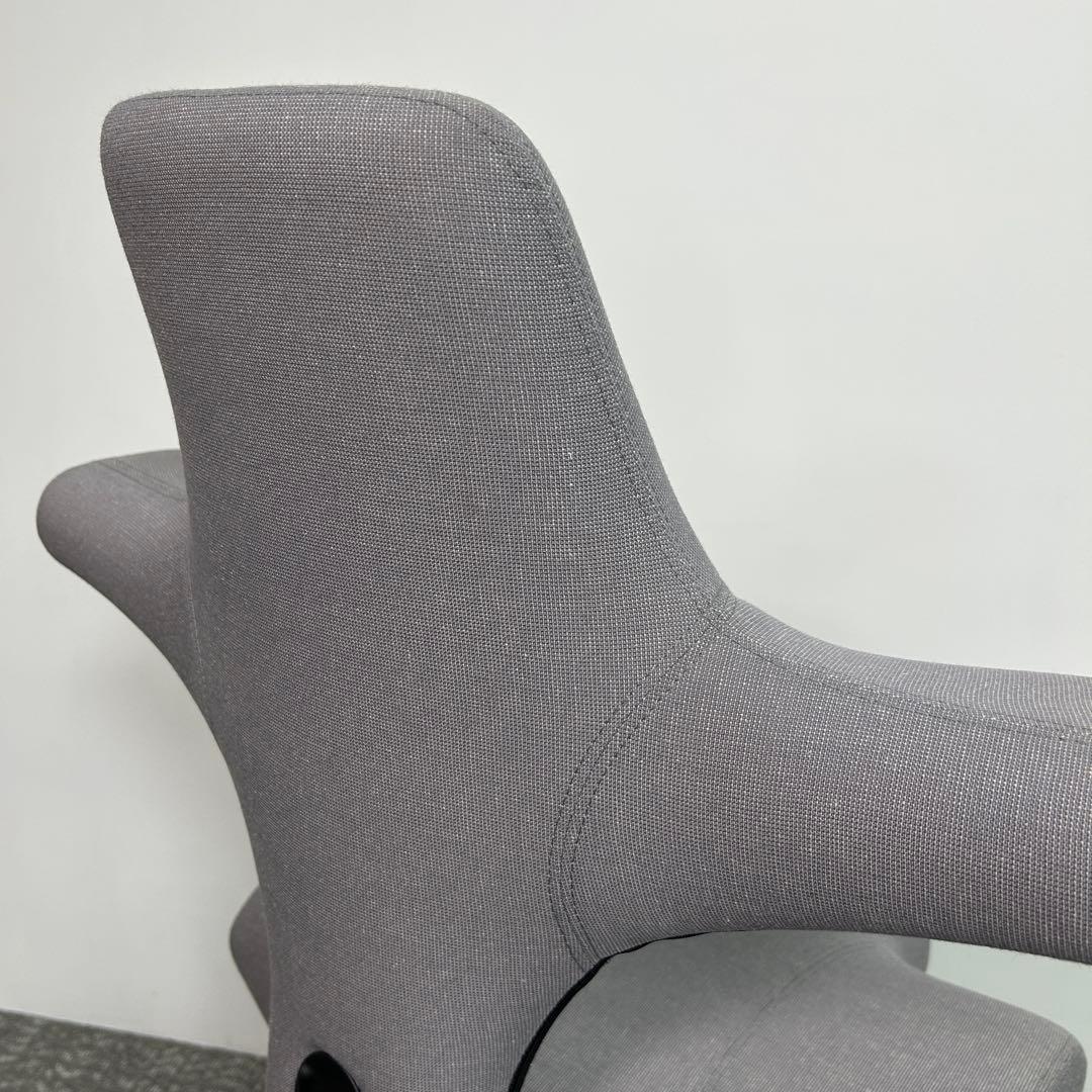 【G】オフィスチェア HAG Capisco ホーグ カピスコ 布張 グレー