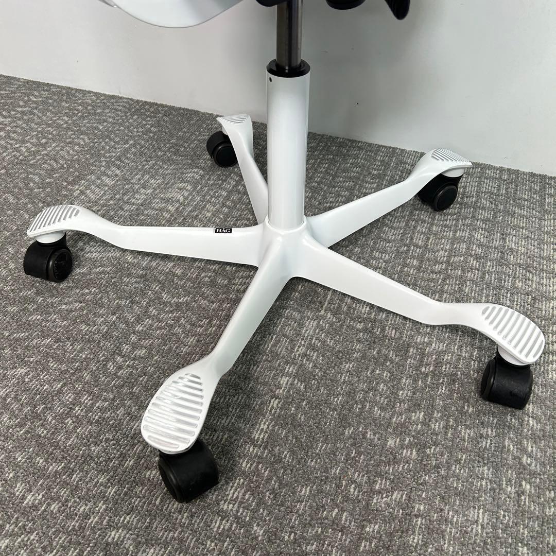 【G】オフィスチェア HAG Capisco ホーグ カピスコ 布張 グレー