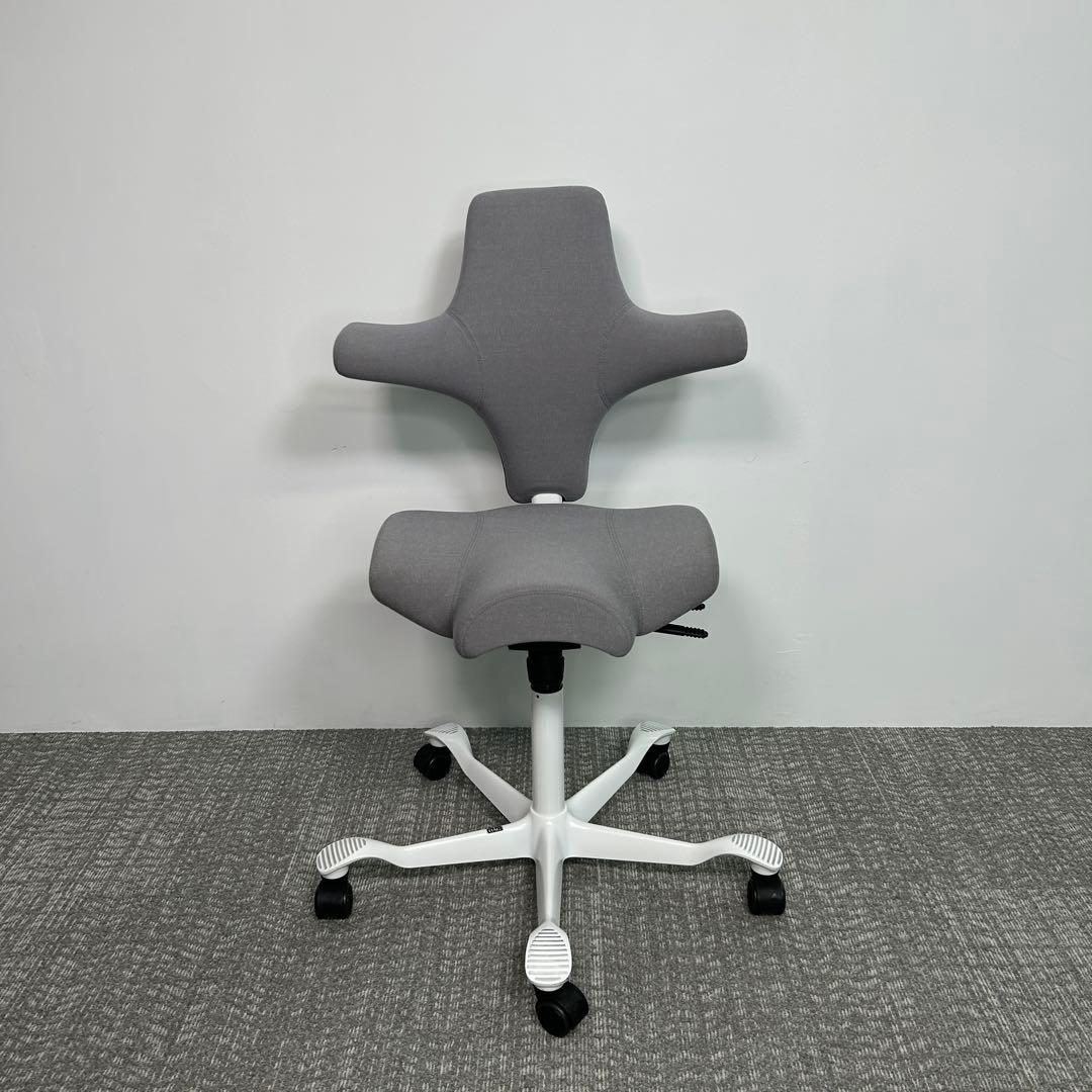 【G】オフィスチェア HAG Capisco ホーグ カピスコ 布張 グレー