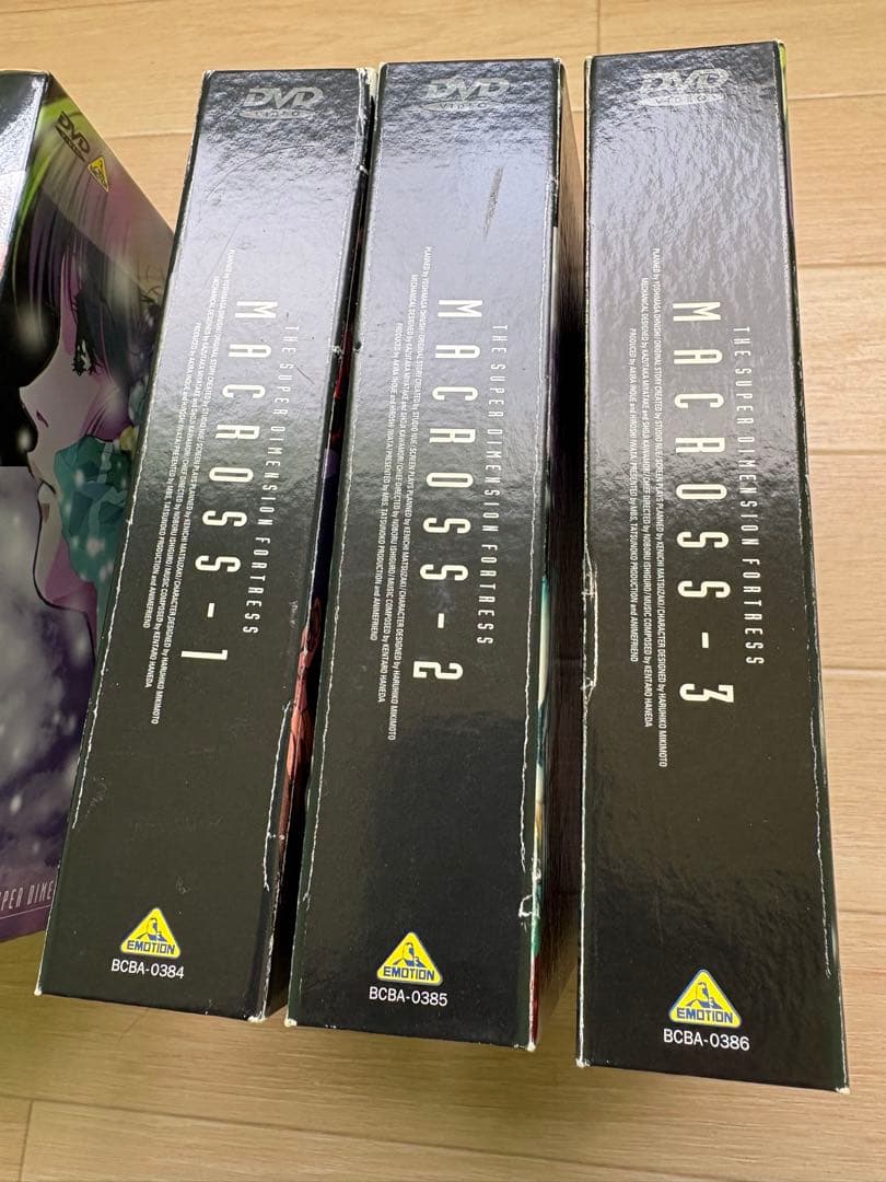 超時空要塞マクロス　DVD 1〜3巻&劇場版 「愛・おぼえていますか」