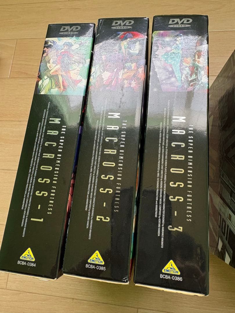 超時空要塞マクロス　DVD 1〜3巻&劇場版 「愛・おぼえていますか」