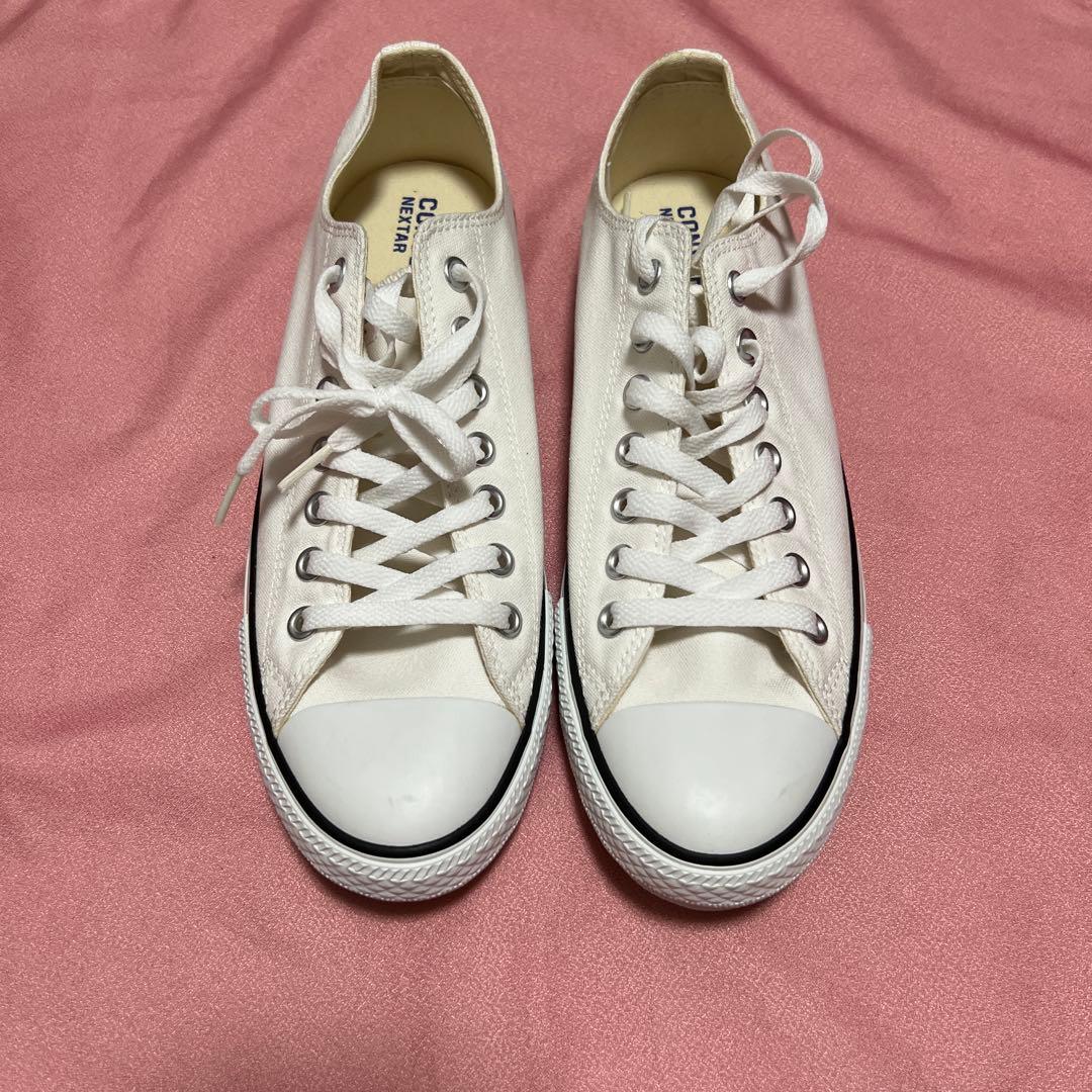 Converse ホワイト ローカットシューズ　27.5㎝　箱無し