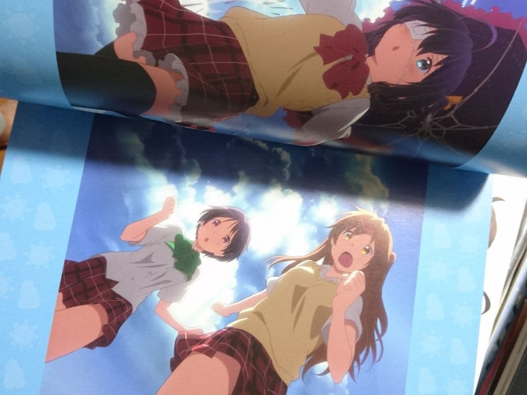 ◇中二病でも恋がしたい イラストレーションワークス&名場面線画集 2冊セット