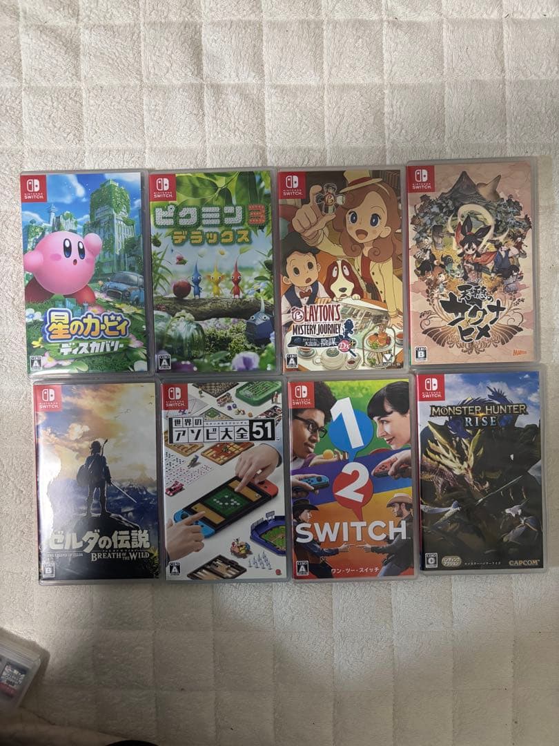 【8個セット】Nintendo Switch ゲームソフト セット
